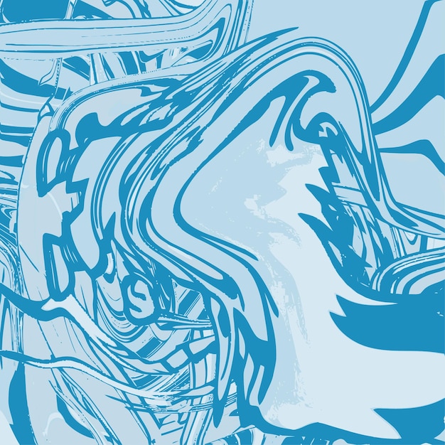 illustration af flydende design