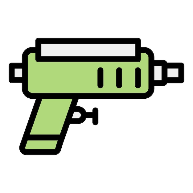 Illustration af legetøjspistol som vektor-ikon