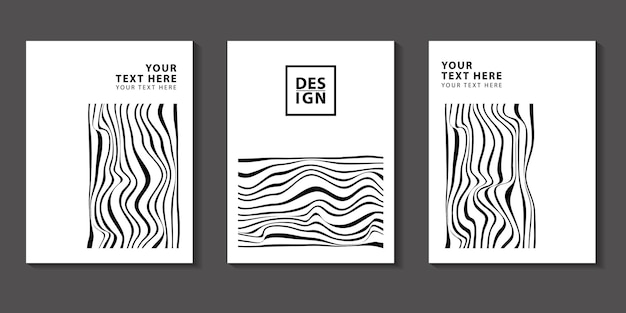 illustration of an background with wave background design for social media poster