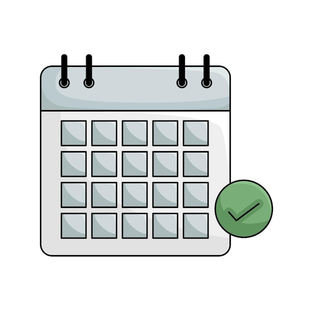 Illustration of calendar