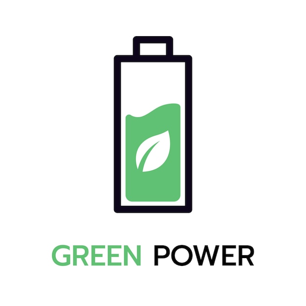 Illustration of Flat Battery Sign Vector Charging Energy Symbol Background
