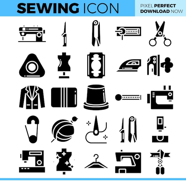 Illustration of sewing
