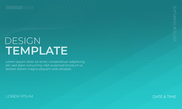 Illustration of Turquoise Vector Gradient Grainy Texture Background