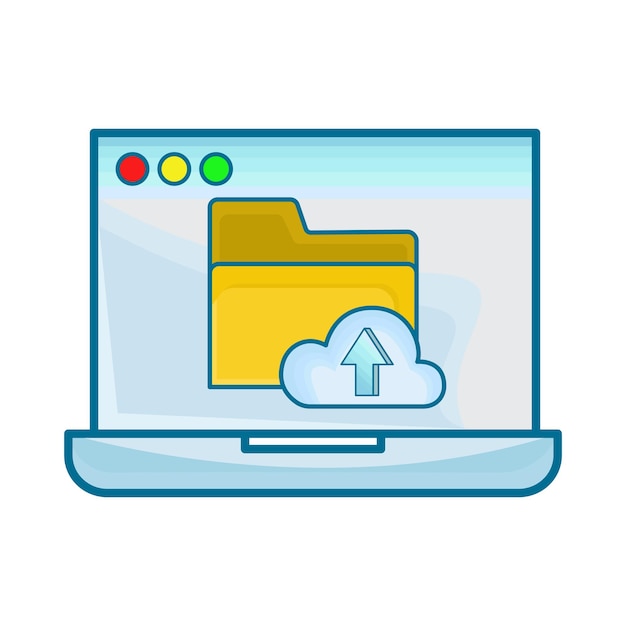 Illustration of Upload