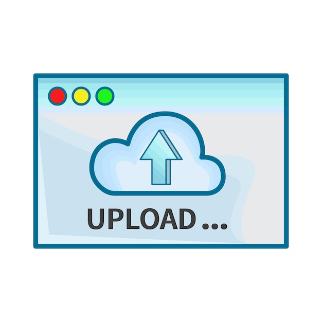 Illustration of Upload
