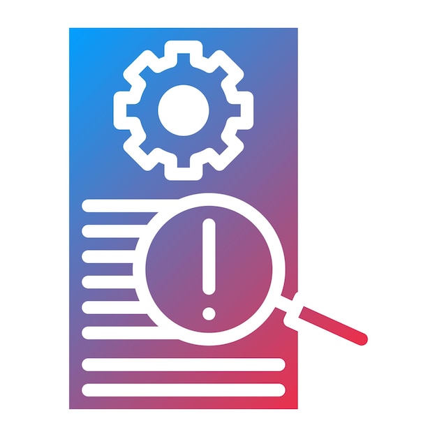 Incident Investigation icon vector image Can be used for Risk Management