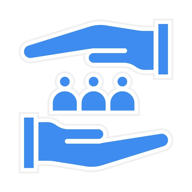 Inclusivity icon vector image Can be used for Core Values