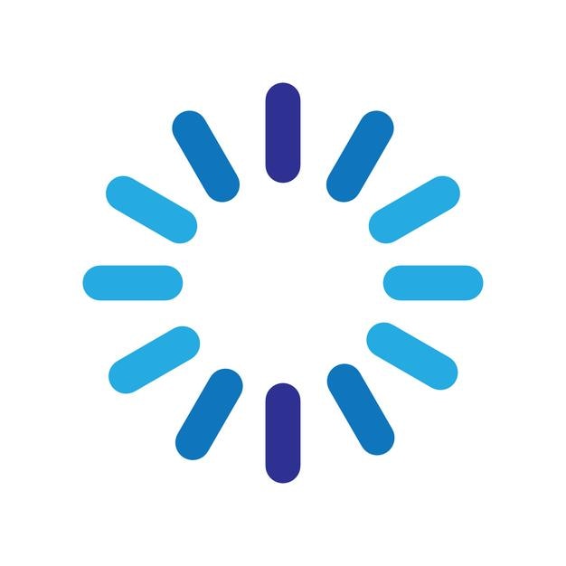Indlæser logo vektor