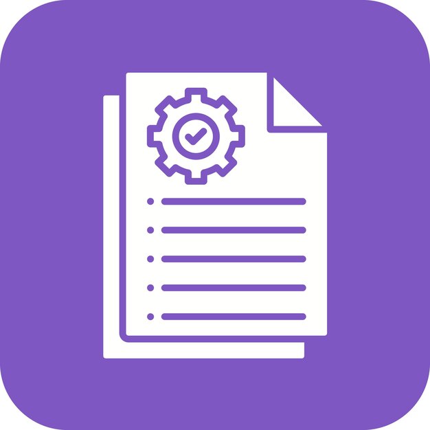 Industry Documents vector icon Can be used for Industrial Process iconset