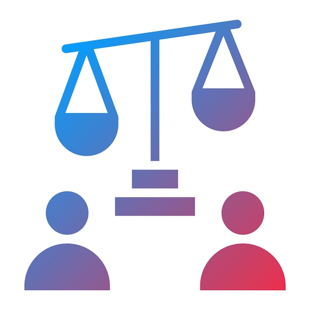Inequality icon vector image Can be used for Protesting and Civil Disobedience