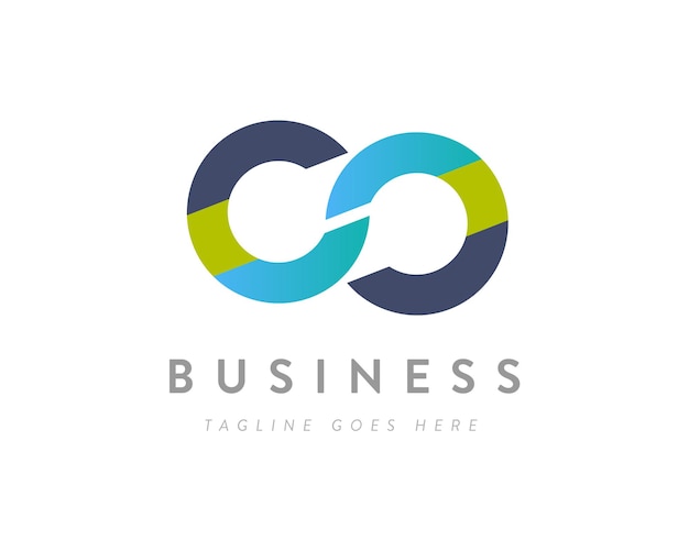 Infinity Business Logo Design Or marketing Loop logo design