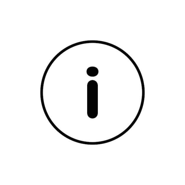 Info icon Flat fill set collection