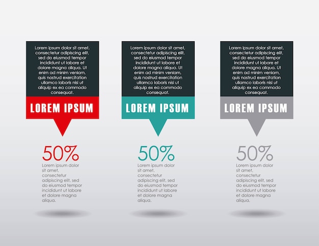 infografik sunum şablonu