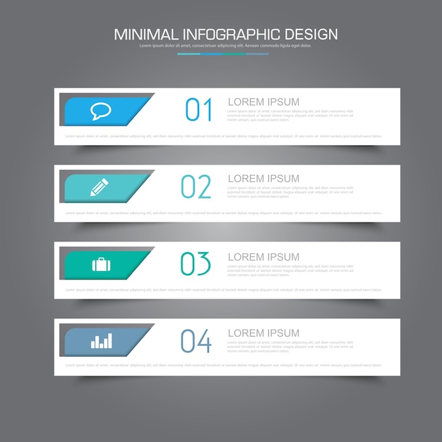 Infografiska element med företagsikon cirkelprocess eller steg och alternativ arbetsflödesvektordesign