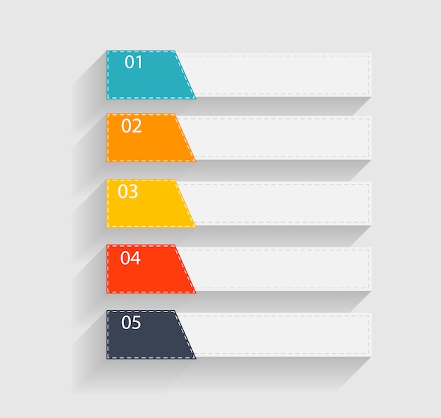 Infografiske skabeloner til business illustration