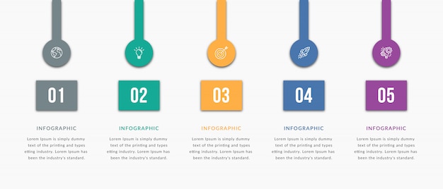 Infographic elements template