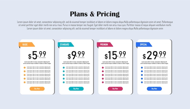 Infographic Package steps vector file fully editable