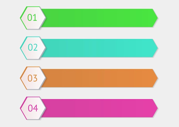 Infographic template design vector