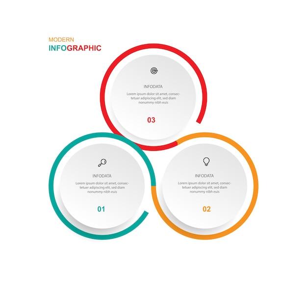 infographic template element