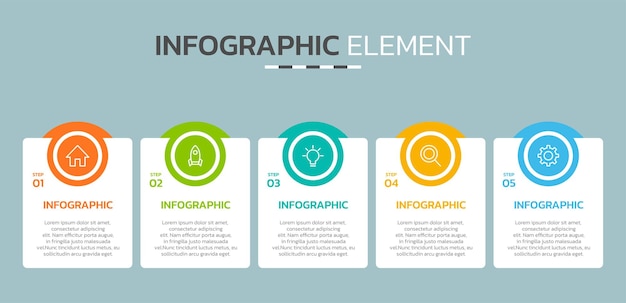 Infographic Template For Diagram Persentation Template