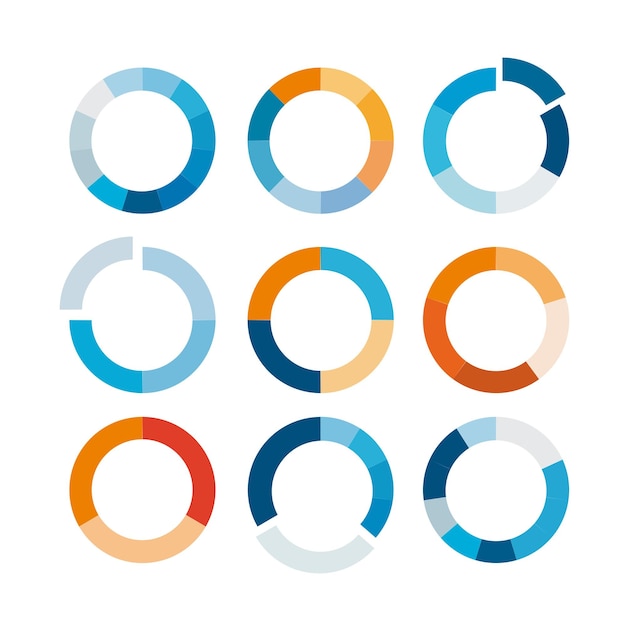 infographic vector set collection vector illustration