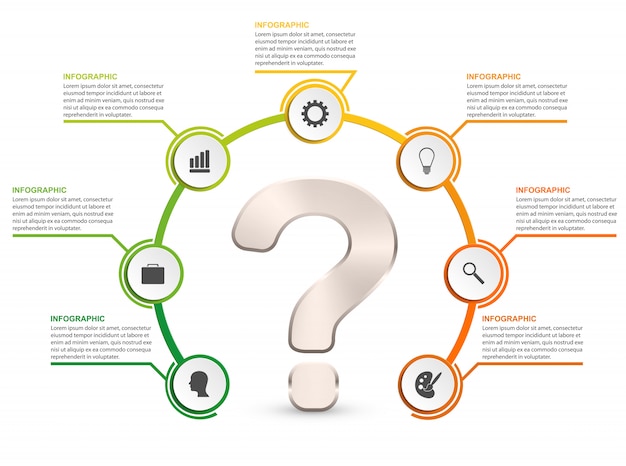 Infographics for business presentations or information banner.