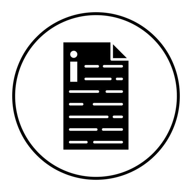 information vector illustration