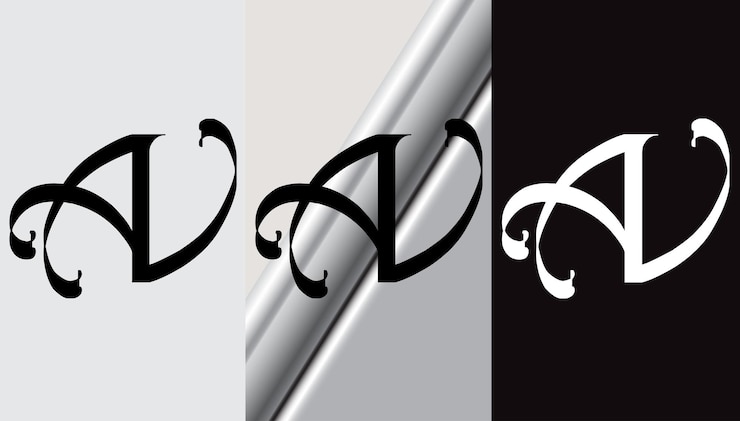 Vektör initial letter av logo design creative modern symbol icon monogram
