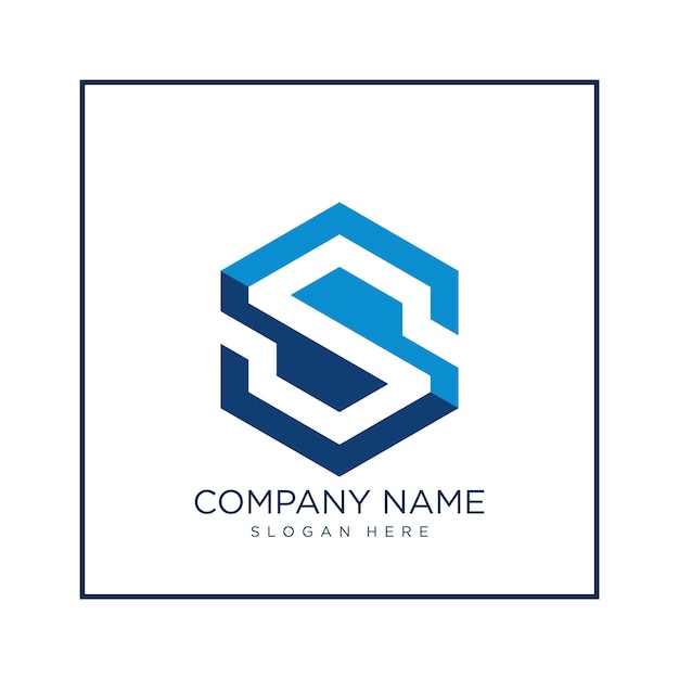 Initial letter logo business template