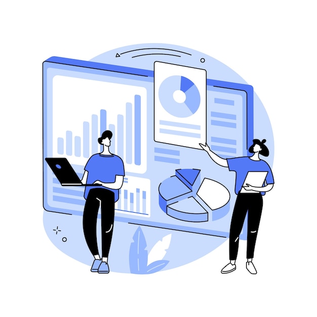 Innovation management software abstract concept vector illustration