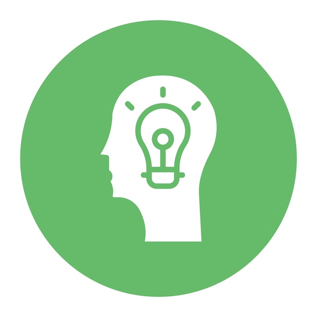 inspiration icon vector image can be used for leadership