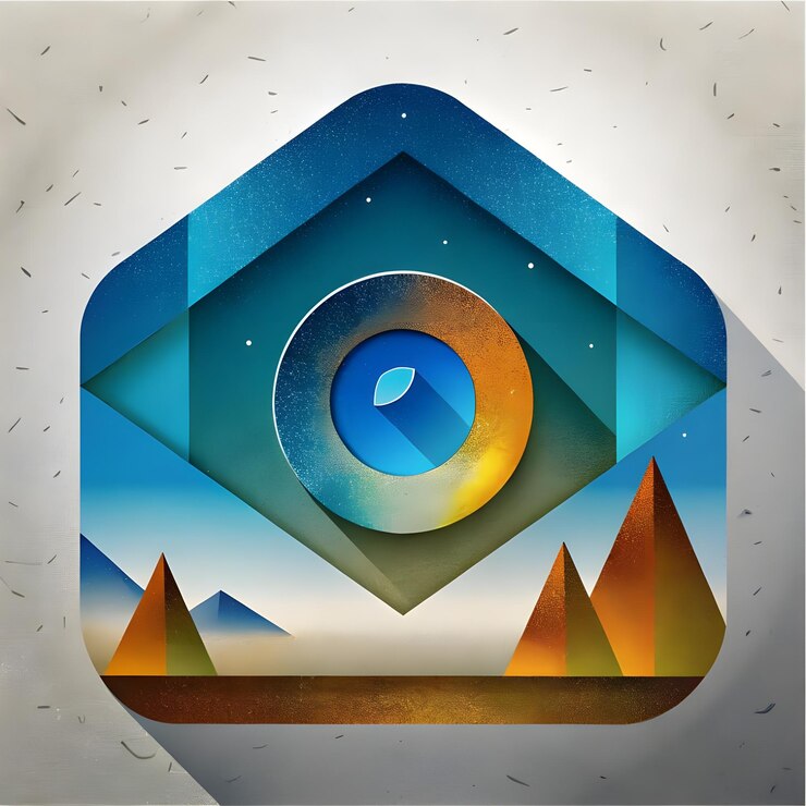 Vektör instagram icon logo