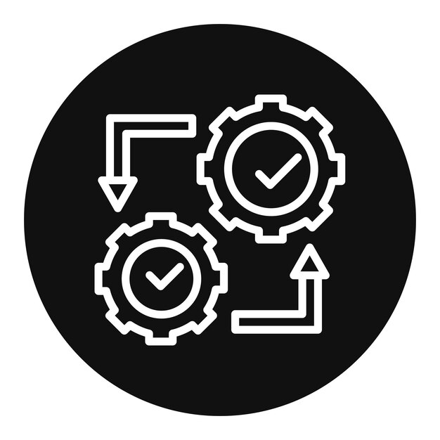 Integration icon vector image Can be used for Business Analytics