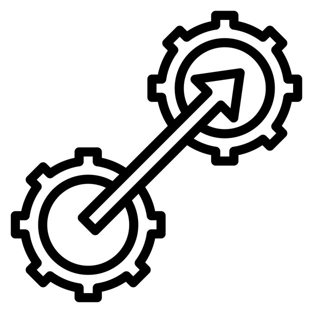 Integration icon vector image Can be used for Data Science