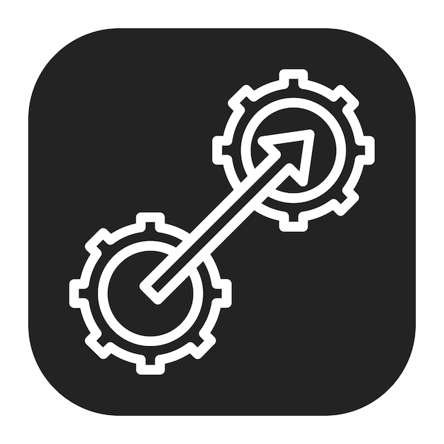 Integration icon vector image Can be used for Data Science