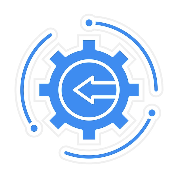 integration icon vector image can be used for productivity