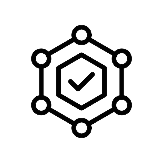 Integrity Icon outline set collection or pack
