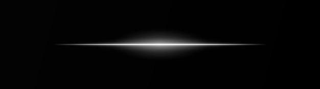 Intense white horizontal light beam on a black background Neon rays Flash of glare and explosion laser beam ideal for scifi digital effects or cinematic designs Energy dynamic wallpaper
