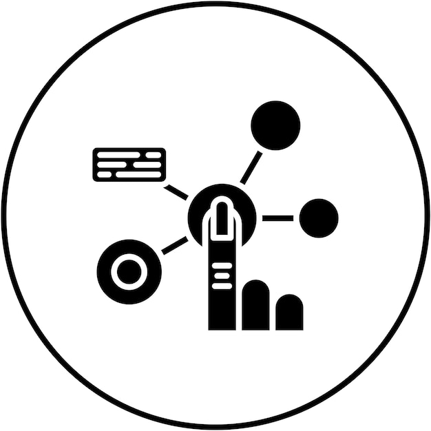 Interaction icon vector image Can be used for Agile