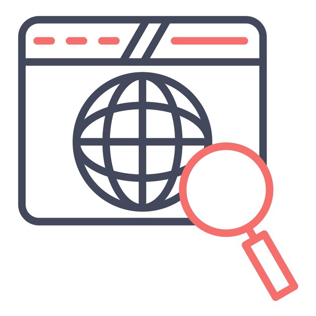 International SEO Vector Illustration Style