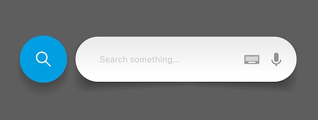 internet browser search engine search bar for ui mobile app search address and navigation bar