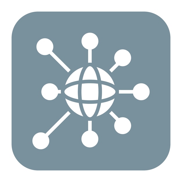 internet of things icon vector image can be used for industry