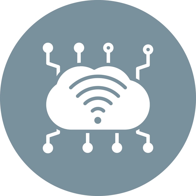 Internet of Things icon vector image Can be used for Professional Services