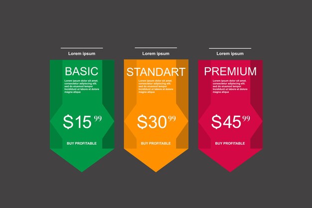 Internet trafficSet offer tariffs ui ux vector banner for web app