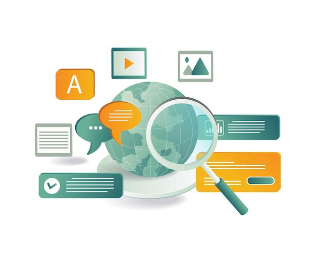 Internet world information conversation