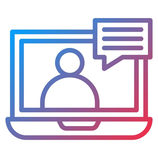 Interview icon vector image Can be used for Hiring Process