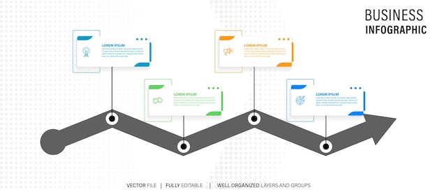investment efficiency infographic chart design template editable infochart with icons instructiona