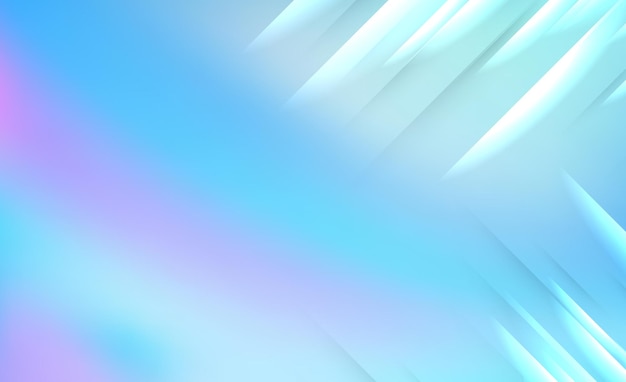 Iridescent Vector Gradient Background with Glitter Effects