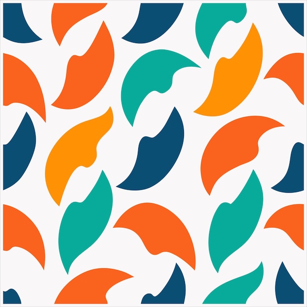 irregular handdrawn seamless pattern vector design
