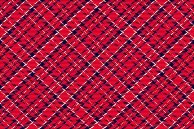 İskoç tartan ekose deseni kusursuz. Çizgili tekstil baskılı, damalı kumaş dokulu, tekrarlanabilir arka planlı vektör zemini